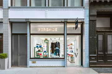Versace opens boutique in New York's SoHo