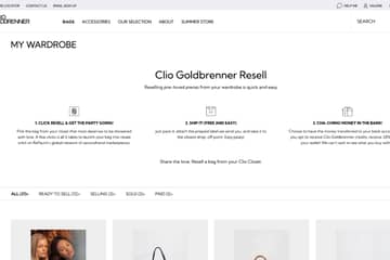 Handtassenlabel Clio Goldbrenner lanceert eigen resale-platform