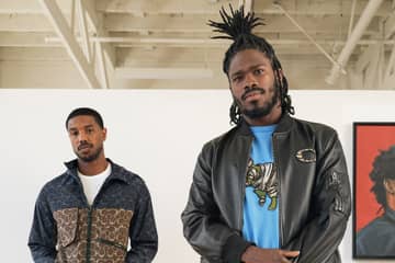 Michael B. Jordan collaborates with Blue the Great on Coach capsule