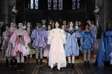 LFW AW22: Bora Aksu brings demi-couture to London