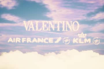 Alternativer Treibstoff: Valentino tritt Nachhaltigkeitsprogramm von Air France und KLM bei