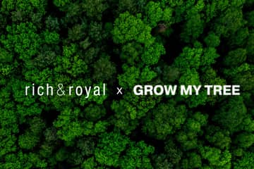 Rich & Royal pflanzt 6.300 Bäume und kompensiert damit 138.600 Kilogramm CO2