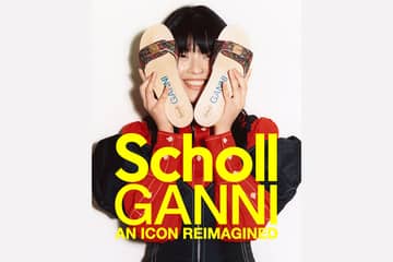 GANNI and SCHOLL announce footwear collaboration for SS22