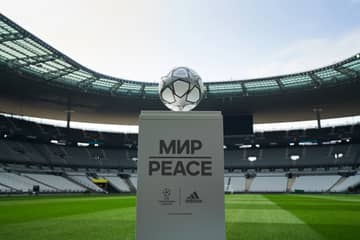 Champions-League-Finale: Adidas-Spielball mit Friedens-Aufdruck
