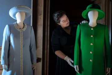 The Queen’s Platinum Jubilee outfits go on display