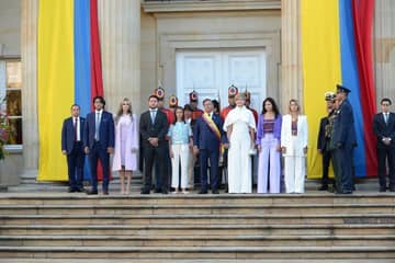 Con símbolos y mensajes, la moda colombiana brilló en la toma de mando de Gustavo Petro