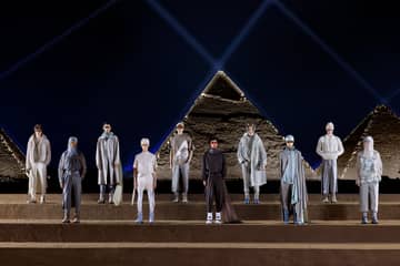 Dior hosts autumn 2023 menswear show with Great Pyramid backdrop