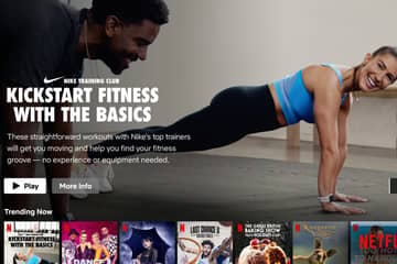 Le Nike Training Club bientôt sur Netflix 