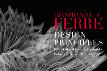 A Los Angeles la mostra “Gianfranco Ferré. Design Principles”