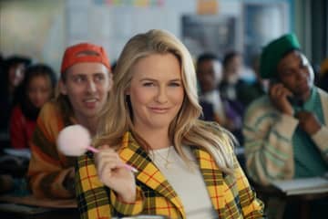 Christian Siriano reimagines ‘Cher Horowitz’s’ yellow plaid suit for Super Bowl ad