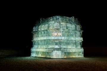 Dior enthüllt temporären Eispalast und Café in China 