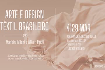 Exposição interativa conecta consumidores com tecidos brasileiros