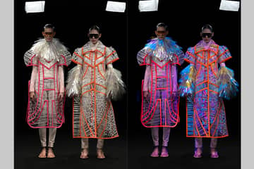 Paris Fashion Week SS24: Anrealage shines with luminous technology