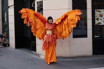 Cosplay, showgirls and wild prints: Paris street style trends for SS24