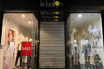 Alle Le Ballon-winkels inmiddels failliet, ook webshop is bankroet