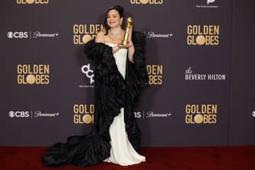 Hollywood returns: Glitter, glam and rejuvenated suits, a look at the Golden Globes red carpet