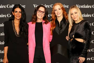Vestiaire Collective lance un vide-dressing avec l'actrice Jessica Chastain