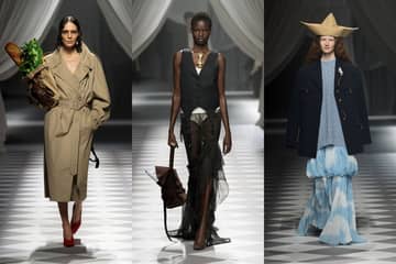In Pictures: Adrian Appiolaza's debut Moschino collection nods to heritage of late founder