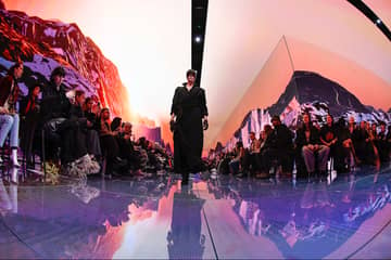 Cour built a 3D world for Balenciaga's Paris show