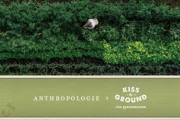 Anthropologie partners with Kiss the Ground on collaborative programming