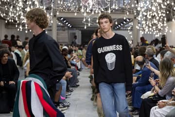 JW Anderson unveils collaboration with Guinness at MFW