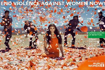 Benetton und UN wollen Gewalt gegen Frauen beenden
