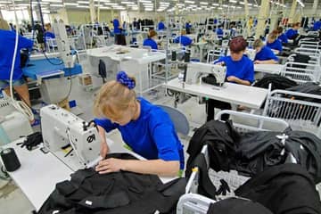 В России выросло производство одежды