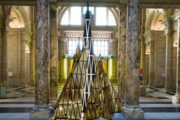 Gareth Pugh designs V&A Christmas installation