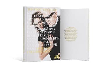 H&M celebrations collaborations with book