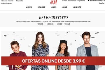 H&M inaugura hoy jueves 21, su tienda online en España