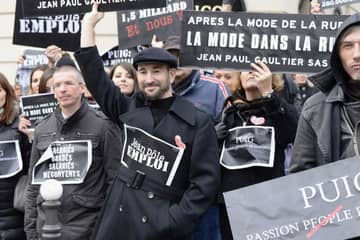 Los asalariados de Jean-Paul Gaultier en huelga