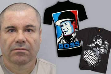 Brisk business for drug baron T-shirts after escape