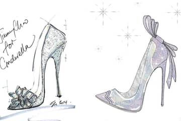 Designers recreate Cinderella's glass slipper