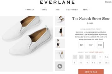 Everlane let’s customer choose sale price