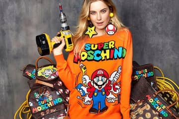 Moschino da a conocer su colección inspirada en Mario Bros