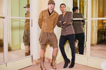 Moda masculina en París: la sofisticación versión Balmain y Hermes
