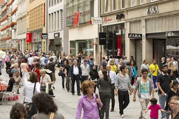 Deutschlands belebteste Einkaufsmeile liegt in München