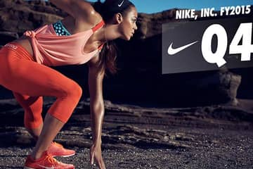 Nike boekt omzetstijging van 10 procent in 2015
