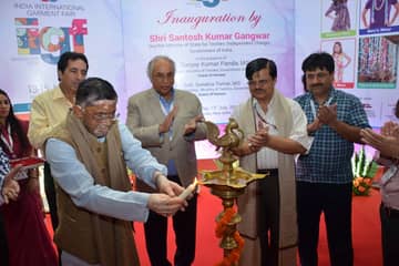 Textile Minister inaugurates 55th IIGF in New Delhi