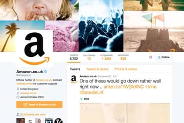 Amazon is het snelst groeiende retailmerk op social media