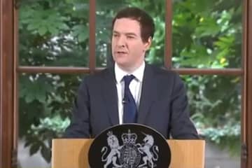 George Osborne declares UK economy “fundamentally strong"