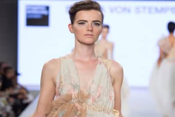 Visually impaired fashion student makes waves with braille-inspired collection at Graduate Fashion Week