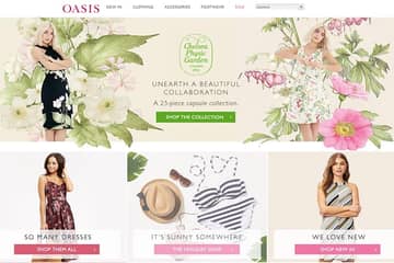 Oasis and Warehouse launch new digital platforms