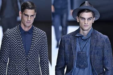 La colección de Armani brilla por su elegancia en la Semana de la Moda de Milán