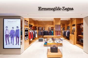 Ermenegildo Zegna: corner ad Amsterdam Schiphol