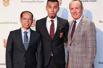 Zegna macht Chinas Fußballer schick