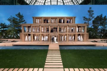Haute couture: Chanel au naturel dans un jardin zen