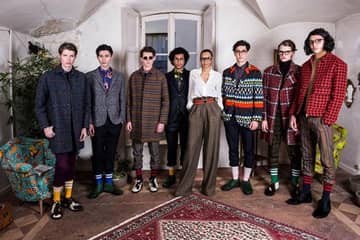 Milan fashion week: l'uomo in poncho di Stella Jean