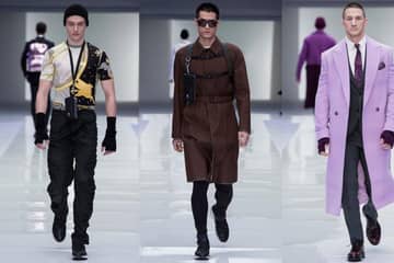 Milan fashion week: l'uomo delle stelle di Versace