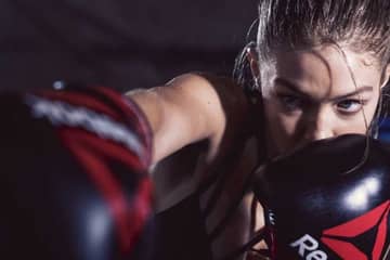 In Pictures: Gigi Hadid joins forces with Reebok